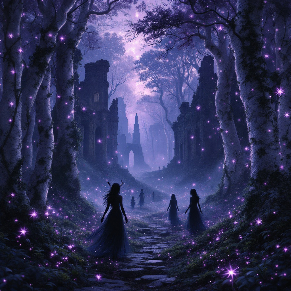 Magical creatures from the Mystic Circle